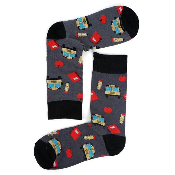 Women's Back to School Novelty Socks - Picture 3 of 4